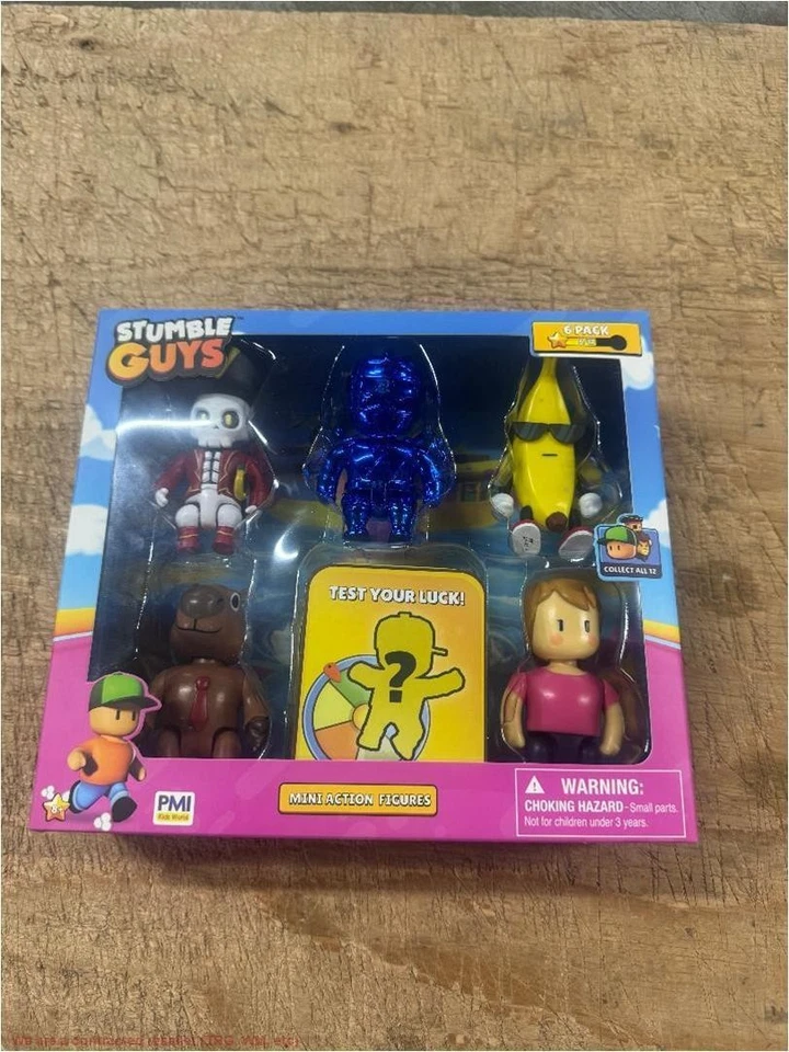 Juego de mini figuras Stumble Guys Deluxe - 6pk Foto 1 de 1