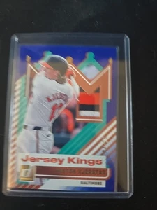 Maglia Donruss Baseball 2025 Heston Kjerstad Kings Patch Blu #d/25 - Foto 1 di 3