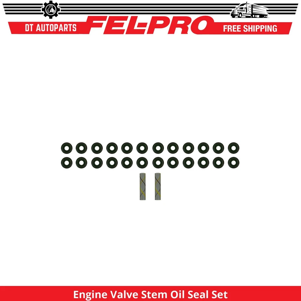 For 12-21 Jeep Wrangler Engine Valve Stem Oil Seal Set Intake and Exhaust FelPro - Image 1 of 1