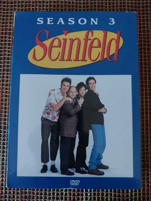 Seinfeld Season 3 (DVD Set, 2004) NEW, Sealed Foto 1 de 4