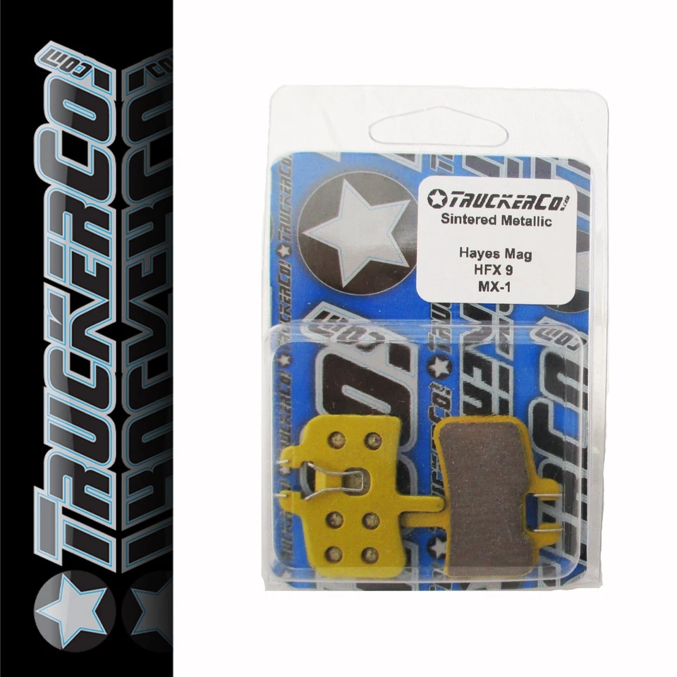 1 Pastillas de freno de disco metálicas sinterizadas TruckerCo Hayes HFX 9 NINE mag MX1 mx-1 sm19 Foto 1 de 1