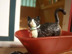 Collar de gato Jaapi VERDE COMO NUEVO para animal de compañía Breyer, no para gatos reales - Imagen 1 de 1