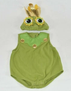 Pottery Barn Kids Baby Frog Prince Halloween Costume 0-6 Months NWOT Sample - Picture 1 of 7