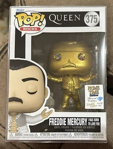 1/3 Exclusive Freddie Mercury #375 Funko Pop! Gold mit Regenbogen Diamanten 1/3 - Bild 1 von 10