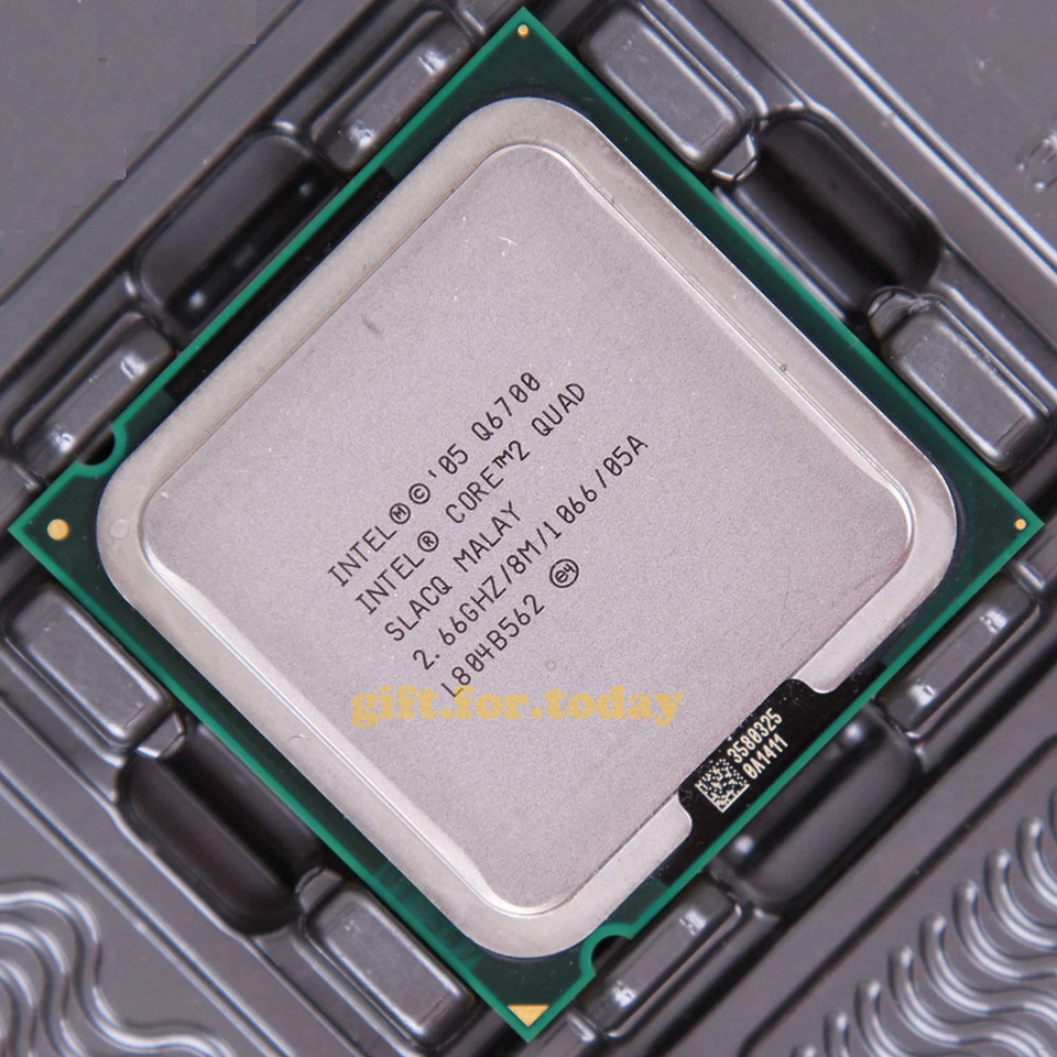 Intel Core 2 Quad Q6700 SLACQ 2.66 GHz Quad-Core Processor CPU (BX80562Q6700) - Image 1 of 1
