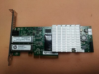 HP NC523SFP QLE3242 10GB PCIe FH Server Adapter Card 593742-001 593715-001 - Image 1 of 3
