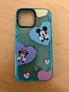 iPhone 13 Pro Max case Disney Mickey and Minnie Mouse blue - Zdjęcie 1 z 2