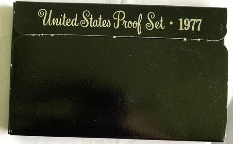 US Coins 1977-S United States Proof Set-Complete in original package from Mint Cover