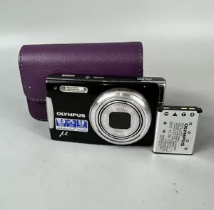 Olympus Mju 1060 10.0MP Digital Camera, Black - Tested & Working - Picture 1 of 12