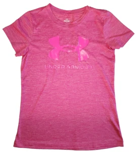 Under Armour Top Tech Twist Big Logo Short Sleeve Shirt Womens XS & Small NWT - Picture 1 of 2