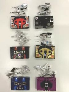 G1 Transformers Ristampa cassette Buzzsaw Laserbeak Frenzy Rumble Ravage Ratbat - Foto 1 di 36
