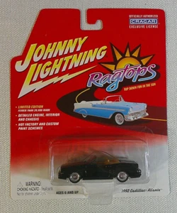 Johnny Lightning Ragtops 1992 Cadillac Allante Cabrio schwarz mit beige Inter - Bild 1 von 6