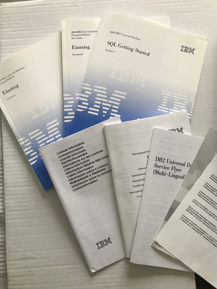 IBM DB/2 Personal 6.1 OVP - Bild 1 von 4