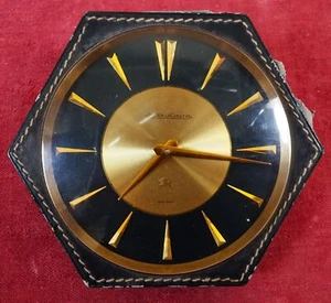 HORLOGE DE TABLE JAEGER LECOULTRE, COLLABORATION AVEC HERMES. SUISSE. VERS 1964 - Picture 1 of 4