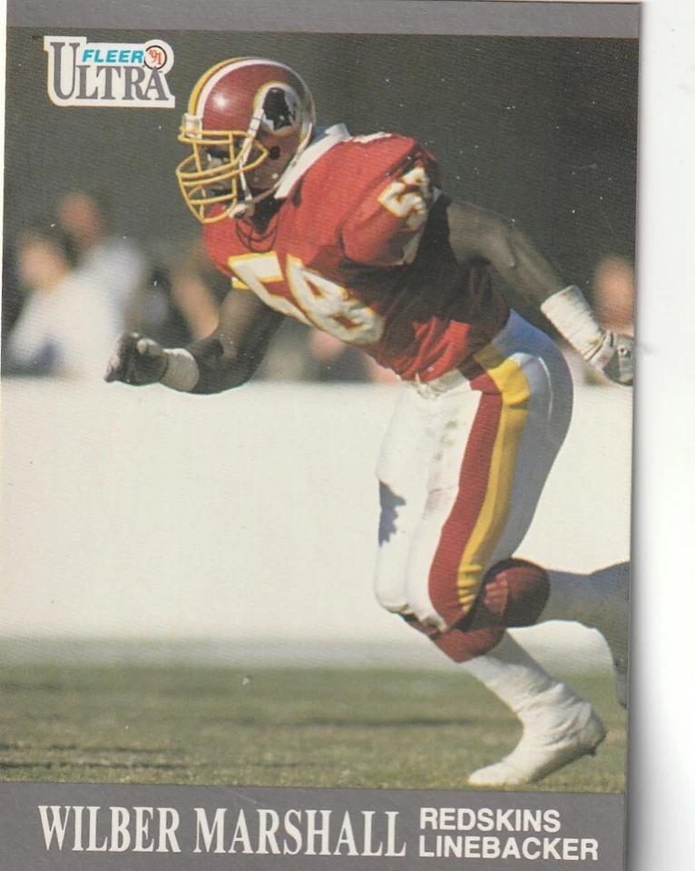 FREE SHIPPING-MINT-1991 Fleer Ultra Wilber Marshall #273 REDSKINS - Image 1 of 1