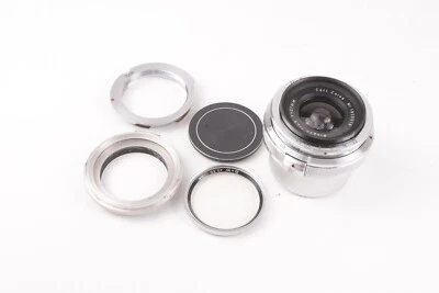 Zeiss Biogon 21mm f/4.5 for RF w/B+W Filter, LTM, Leica M adapters READ #Z-55519 - Image 1 of 4