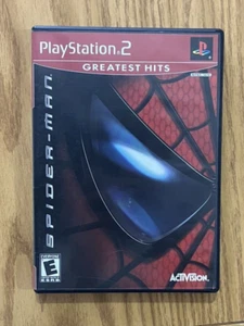 Spider-Man PS2 (Sony PlayStation 2, 2002) PS2 CIB Greatest Hits Tested - Picture 1 of 4