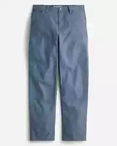 J. Pantaloni falegname doppio ginocchio Crew Wallace & Barnes spina di pesce blu - $168 nuovi con etichette - Foto 1 di 6