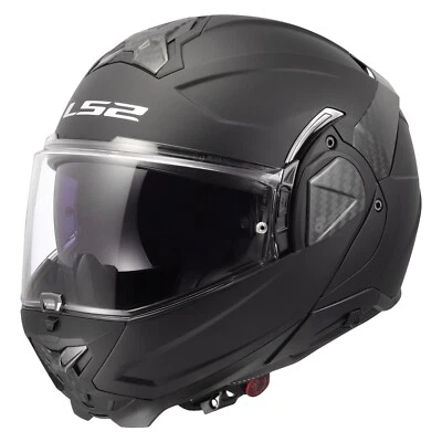 LS2 FF910 Advant II Solid Matt Black Gr. XXL Motorradhelm Klapphelm schwarz matt - Bild 1 von 4