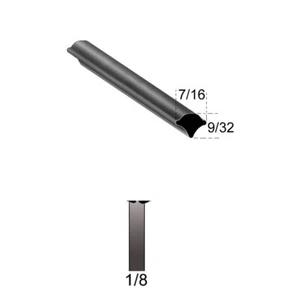 Universal black Lock Strip 50 foot roll - Picture 1 of 2