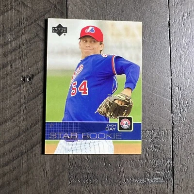2002 upper deck star rookie zach day - Image 1 of 2