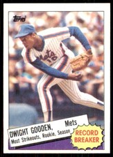 1985 Topps. Dwight Gooden Baseball Cards #3