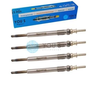 4 bujías incandescentes originales YOU.S para OPEL VECTRA B VECTRA C 2.0 2.2 DTI - Imagen 1 de 2