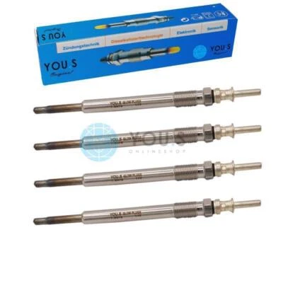 4 Piezas YOU.S Bujías Original OPEL VECTRA B VECTRA C 2.0 2.2 DTI - Imagen 1 de 2