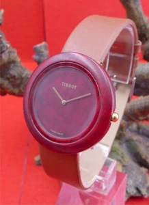 Ungetragene original Tissot Woodwatch W151 Unisex Uhr in Stahl Holz - Bild 1 von 5