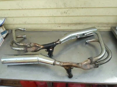 Sistema de escape recto sólido Nighthawk 750 CB750SC todos los años Honda # P14 Foto 1 de 4