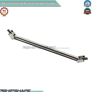 Bracket Height Gauge, Orthodontic Positioning Gauge Dental Occlusal Measuring CE - Imagen 1 de 10