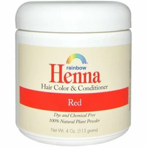 Rainbow Research Henna Hair Color & Conditioner with Persian Red 4 Oz Pack of 12 - Picture 1 of 2
