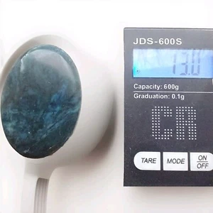 Dianite healing blue jade for meditation, reiki, jewelry - Picture 1 of 7