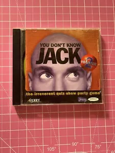 You Don't Know Jack - Volume 4 The Ride - Windows PC Game Software - 2 CD's - Picture 1 of 3