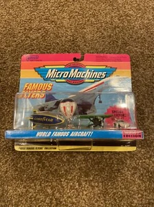 Micro Machines World Famous Aircraft Limited Edition Famous Flyers Sealed 1990 - Picture 1 of 6
