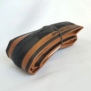 Rennrad Reifen Continental Grand Prix 5000 28 Zoll 25-622 Braune Flanke Vintage  - Bild 1 von 3