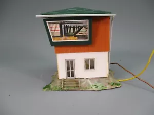 LQ309 FALLER 123 Train Ho 1/87 1:87 Maquette montée Poste d'aiguillage - Imagen 1 de 10