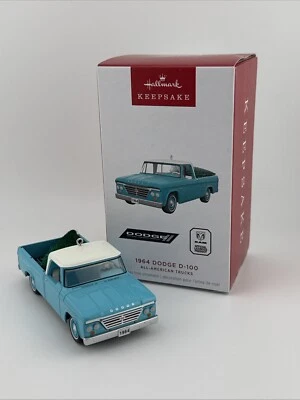 2024 Hallmark Keepsake 1964 Dodge D-100 All-American Trucks 30th in Series NIB