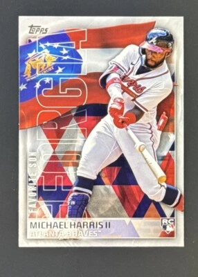 2023 Topps Series 2 - Favorite Sons #FS-8 Michael Harris II (RC) - Image 1 of 2