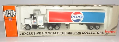 Con-Cor Tractor + Trailer Pepsi Cola Item #0004-001003 Boxed Nice - Image 1 of 2