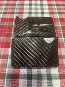 Ford Performance Parts & Accessories Ridge Style Wallet With Carbon Fiber Look - Picture 1 of 9