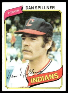 Carta Baseball Dan Spillner 1980 Topps #38 Cleveland Indians - Foto 1 di 2