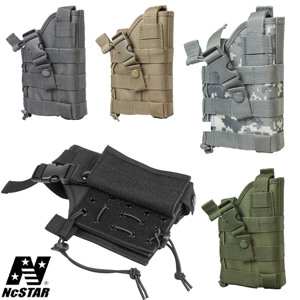 NcSTAR CVHOL2953 Tactical MOLLE Ambidextrous Modular Universal Pistol Holster - Image 1 of 1