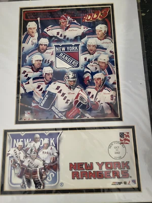 New York Rangers US Mail placas de franqueo 5 en total Foto 1 de 4