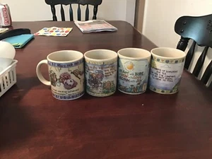 1998 Boyd's Collection set of 4 mugs - Picture 1 of 3