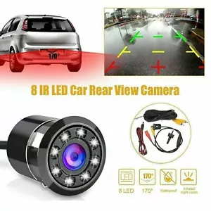 170° CMOS Backup Reverse Camera Car Rear View Night Vision Parking HD Waterproof - Picture 1 of 23