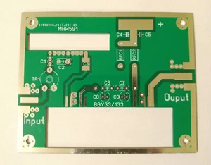PCB do pasma nadawczego FM 88-108 MHz liniowy wzmacniacz mocy RF MHW591 BGY33 20W - Zdjęcie 1 z 3