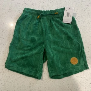 Jordan Fuel Up Cool Down Terry Shorts Kids Size M Pine Green 95D146-E1P - Picture 1 of 5