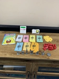 Bob Esponja Pantalones Cuadrados Monopoly 2005 Fichas de Metal Figuras Conjunto de Piezas - Imagen 1 de 10