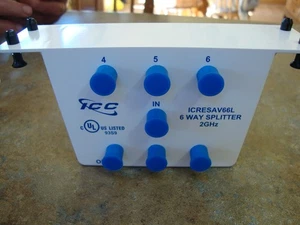 ICC 2GHz 6 Way Splitter Module ICRESAV66L NEW open box - Picture 1 of 2